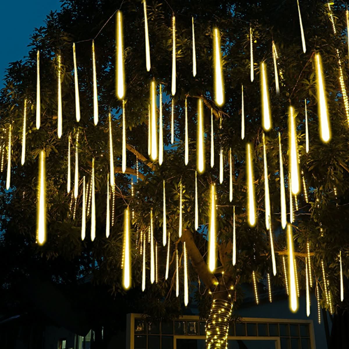 Outdoor Solar Lights Meteor Shower Effect IP65 Rated