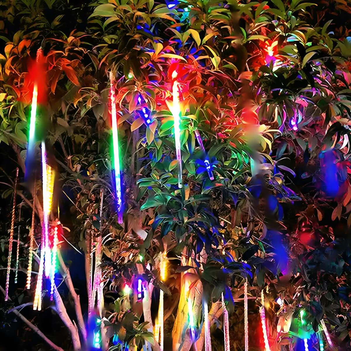 Outdoor Solar Lights Meteor Shower Effect IP65 Rated