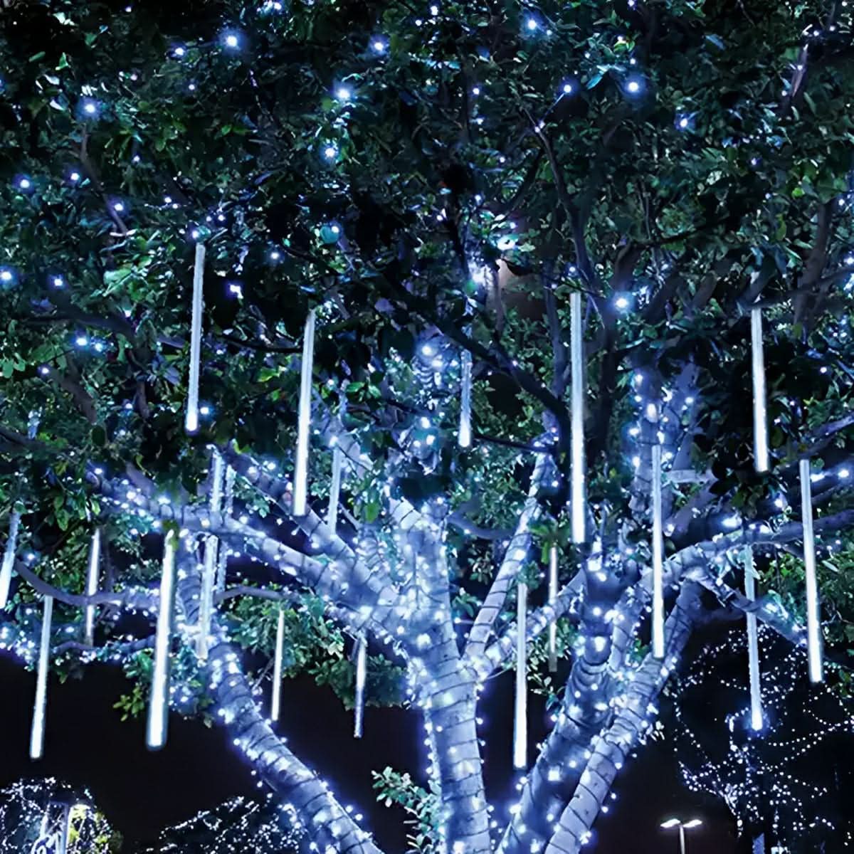 Outdoor Solar Lights Meteor Shower Effect IP65 Rated