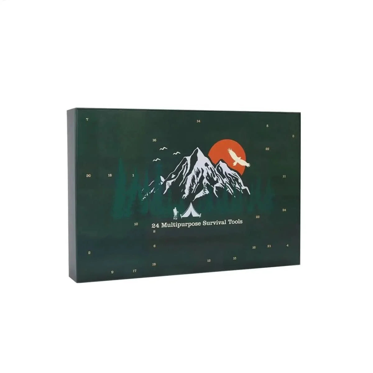 Outdoor Tool Advent Calendar 24 Tools Lightweight & Portable