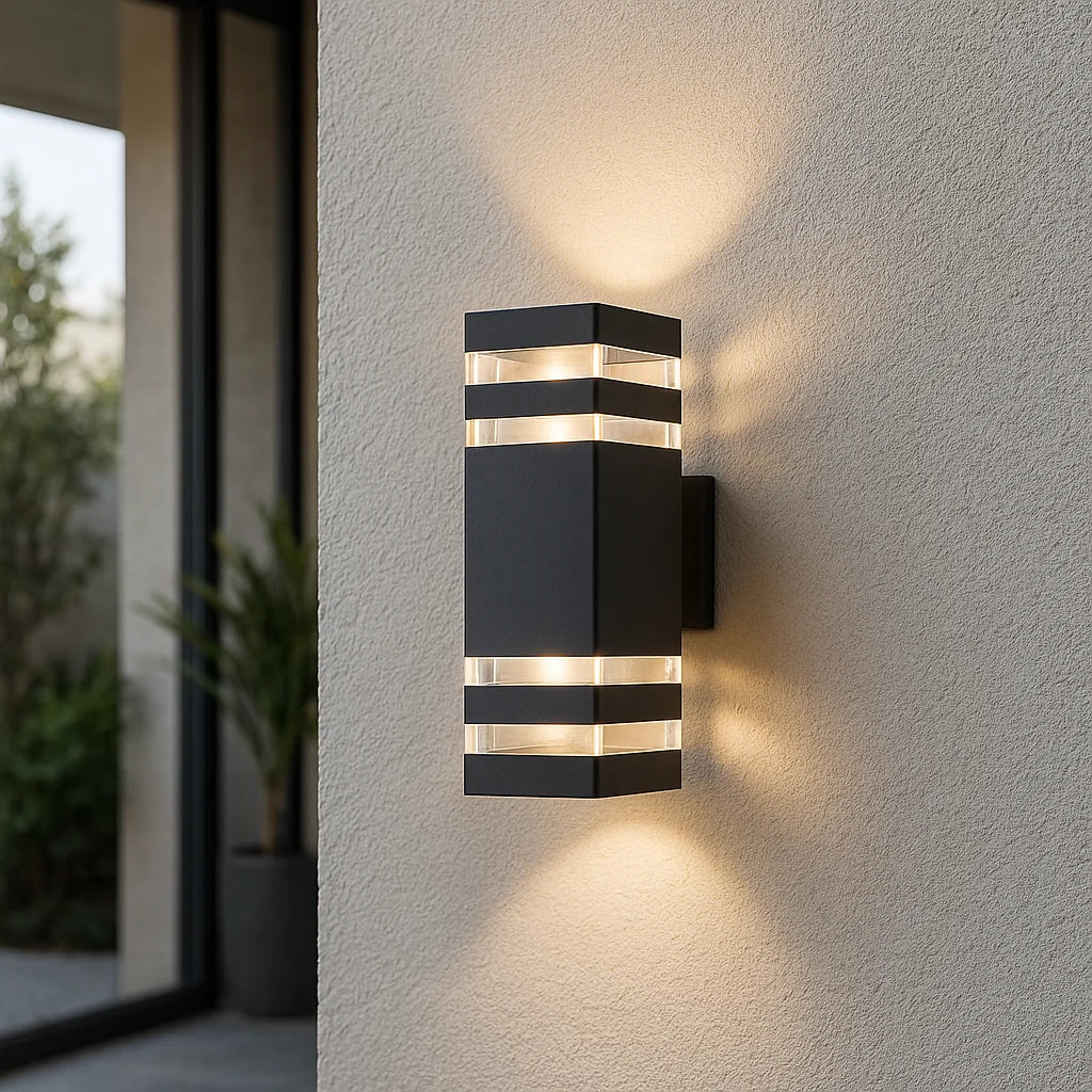 Outdoor Wall Lamp Up-and-Down Weather-Resistant E27