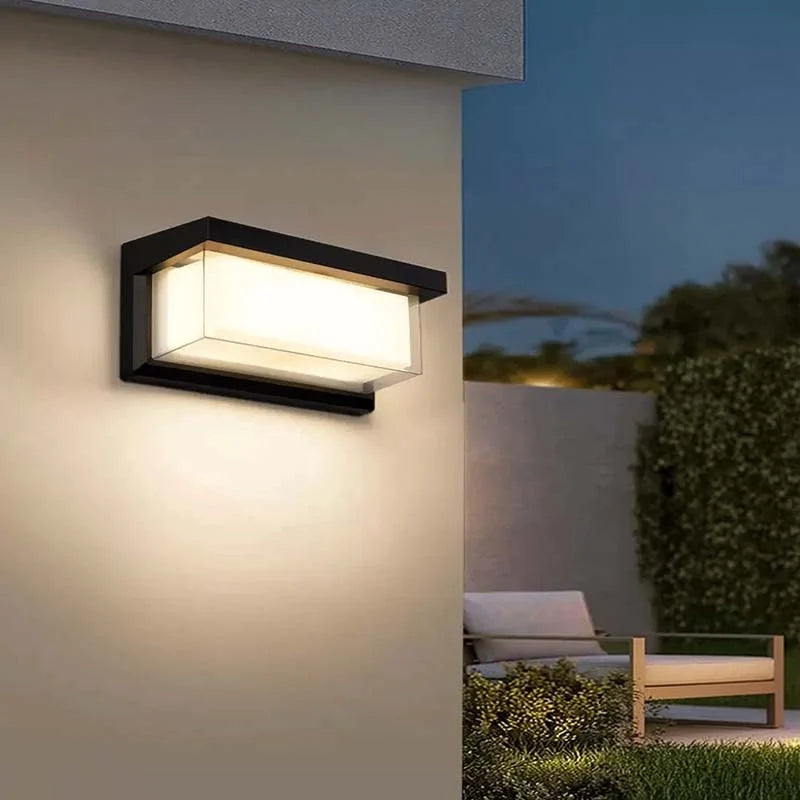 Outdoor Wall Light 18W LED Motion Sensor Waterproof