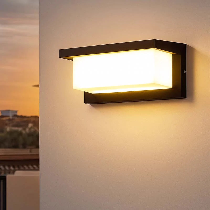 Outdoor Wall Light 18W LED Motion Sensor Waterproof