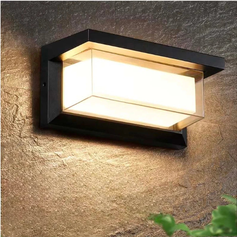 Outdoor Wall Light 18W LED Motion Sensor Waterproof
