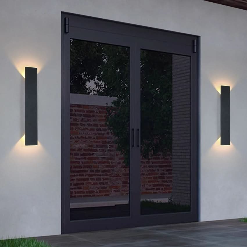 Outdoor Wall Light Integrated LED IP65 Weather-Resistant