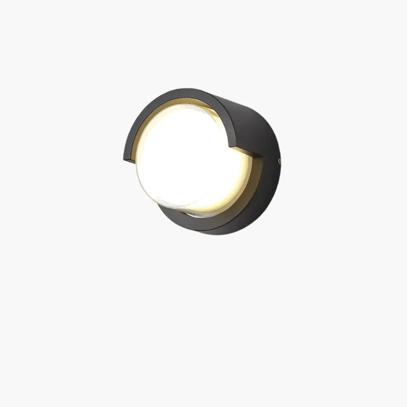 Outdoor Wall Light Integrated Warm White LED IP65 Weather-Resistant