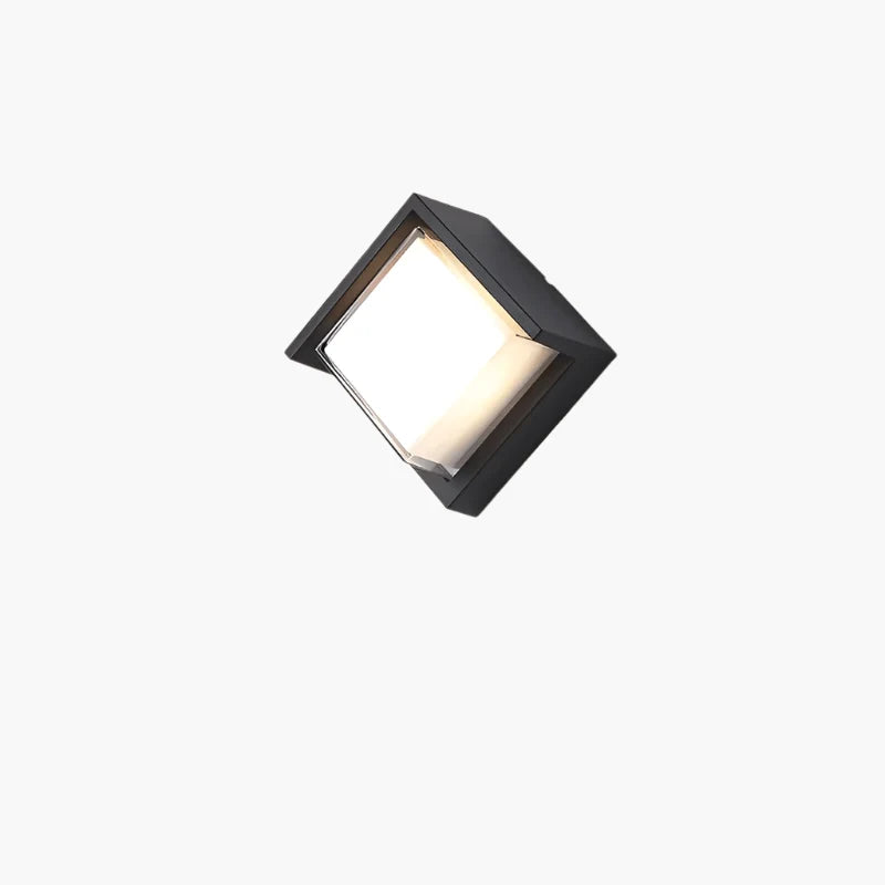 Outdoor Wall Light Integrated Warm White LED IP65 Weather-Resistant