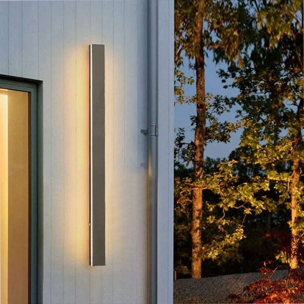 Outdoor Wall Light Linear LED IP65 Weather-Resistant