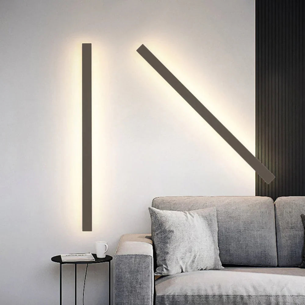 Outdoor Wall Light Linear LED IP65 Weather-Resistant