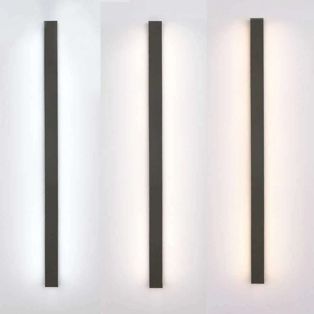 Outdoor Wall Light Linear LED IP65 Weather-Resistant