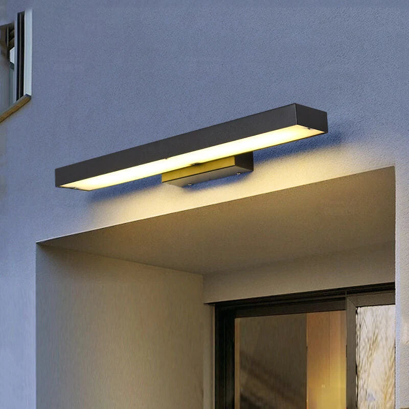 Outdoor Wall Light Motion Sensor Hardwired Warm 3000K LED