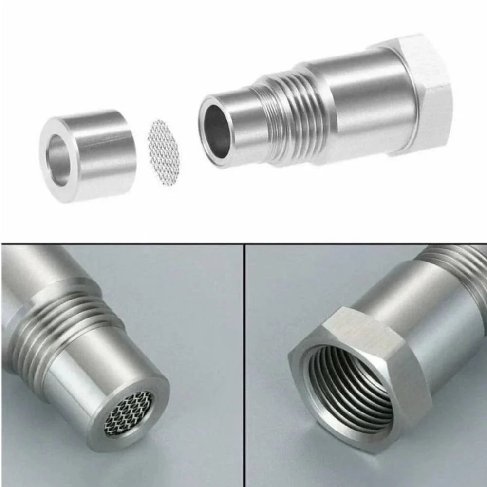 Oxygen Sensor Adapter Metal Check Engine Light Signal Reducer