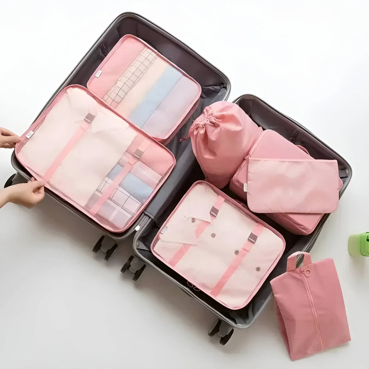 Packing Cubes Compression Mesh Windows Set of 7