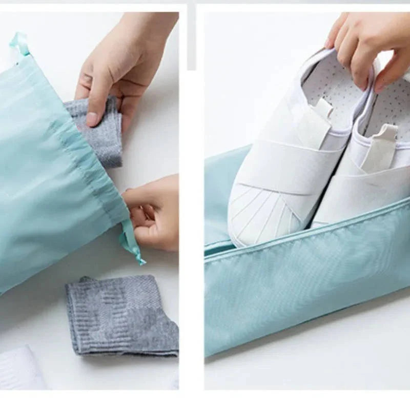 Packing Cubes Compression Mesh Windows Set of 7