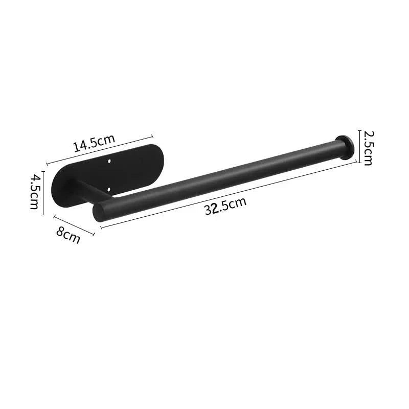 Paper Towel Holder Stainless Steel Adhesive or Screw Mount