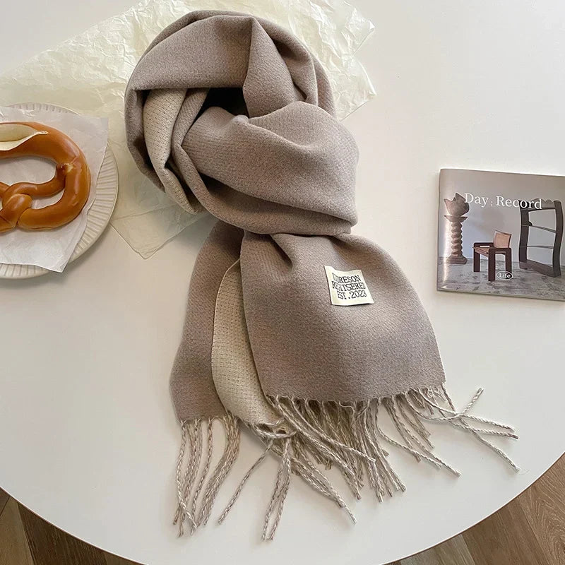 Pashmina Scarf Soft Warm Fringed Wrap