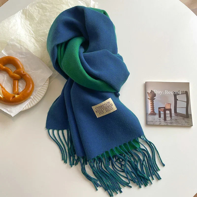 Pashmina Scarf Soft Warm Fringed Wrap