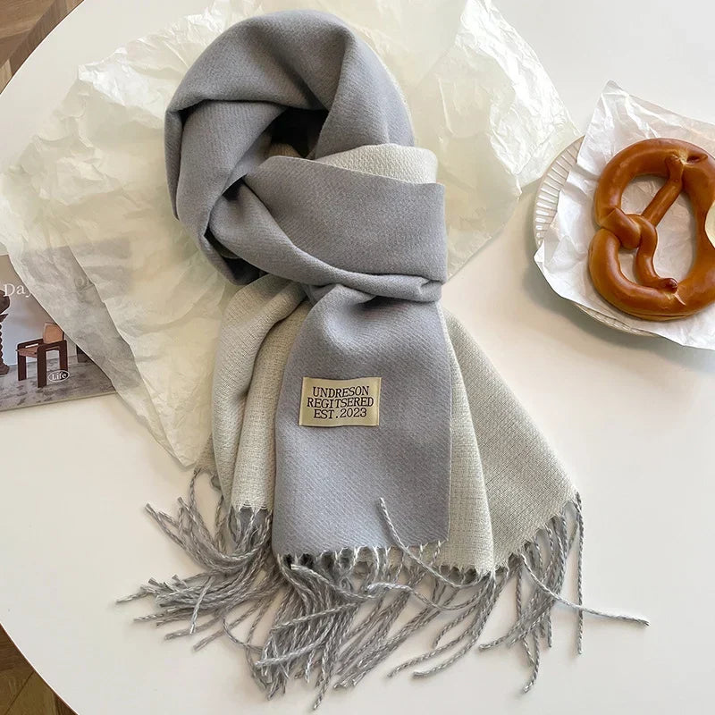 Pashmina Scarf Soft Warm Fringed Wrap