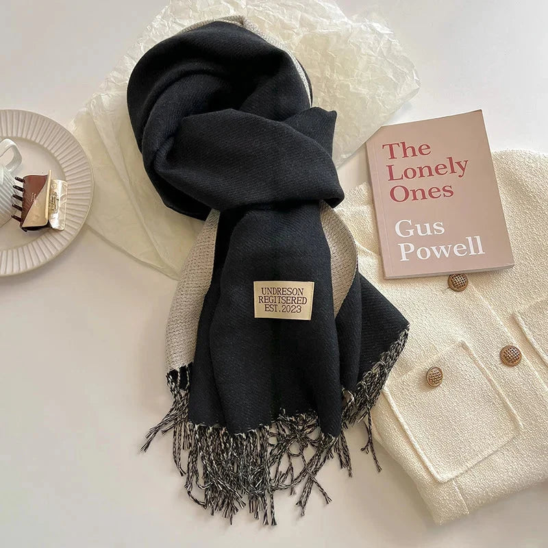 Pashmina Scarf Soft Warm Fringed Wrap