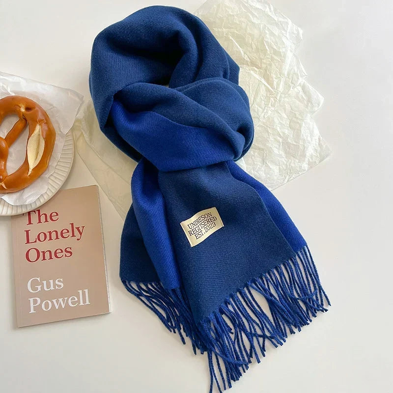 Pashmina Scarf Soft Warm Fringed Wrap