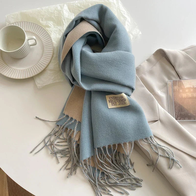 Pashmina Scarf Soft Warm Fringed Wrap