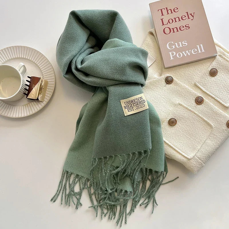 Pashmina Scarf Soft Warm Fringed Wrap