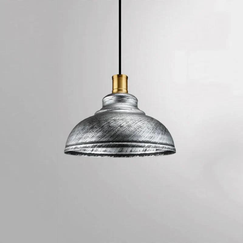 Pendant Light Adjustable Height Iron Shade