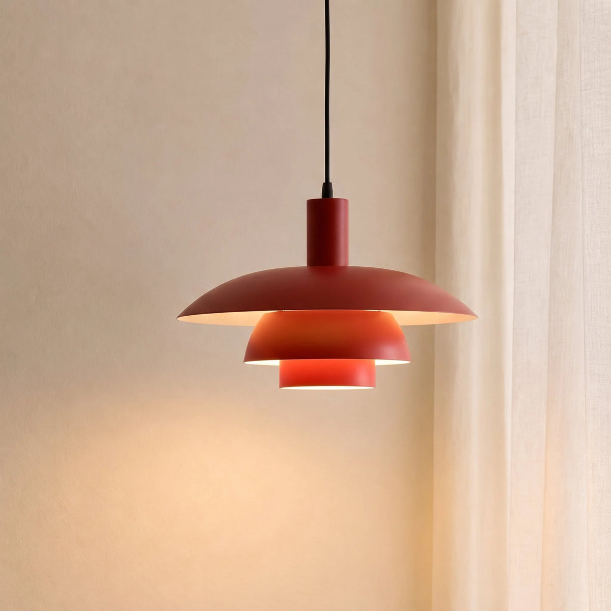 Pendant Light Dimmable Integrated LED Metal Construction
