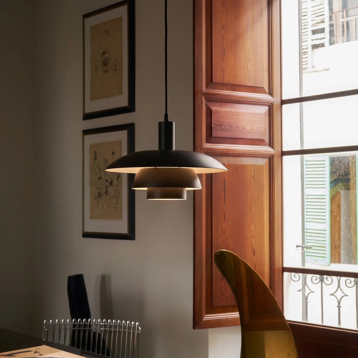 Pendant Light Dimmable Integrated LED Metal Construction
