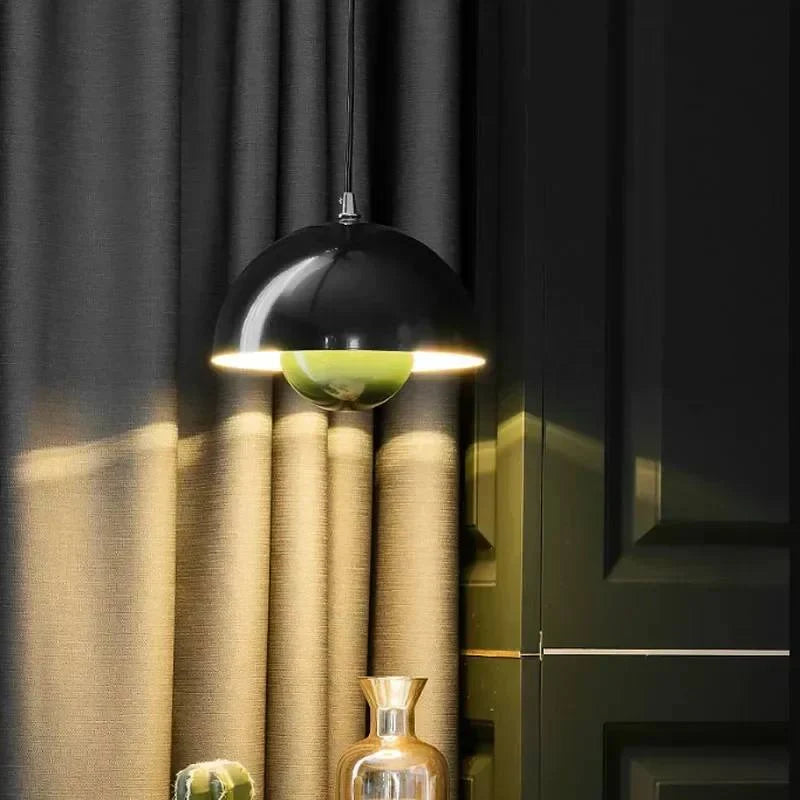 Pendant Light Floral Shade Scandinavian Design