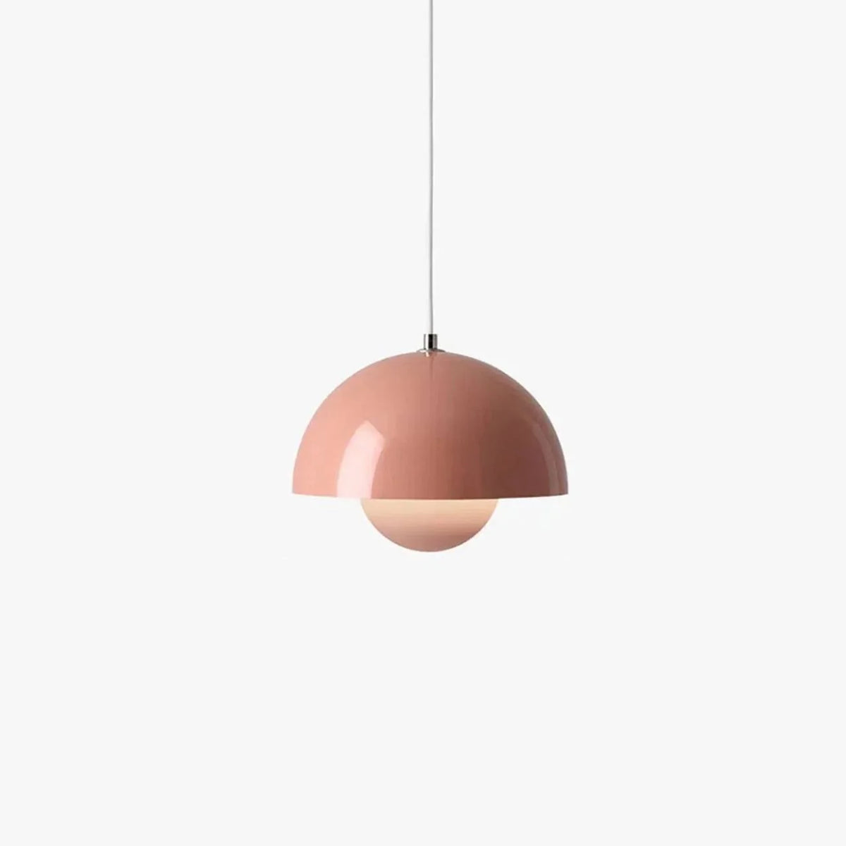 Pendant Light Floral Shade Scandinavian Design