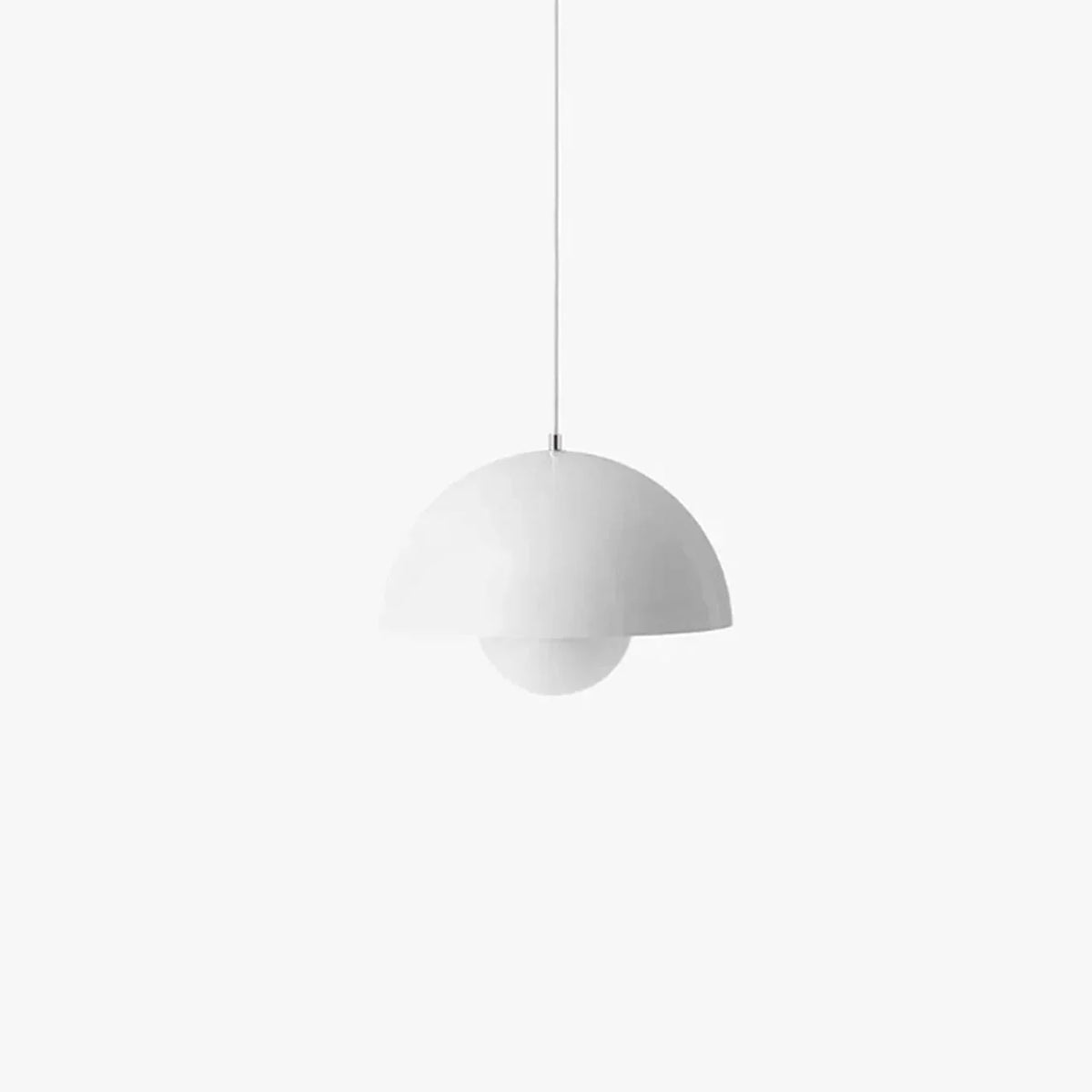 Pendant Light Floral Shade Scandinavian Design