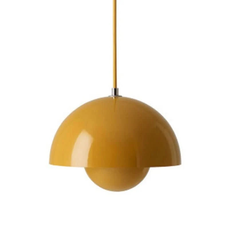 Pendant Light Flowerpot Design Soft Warm Glow Adjustable Cable