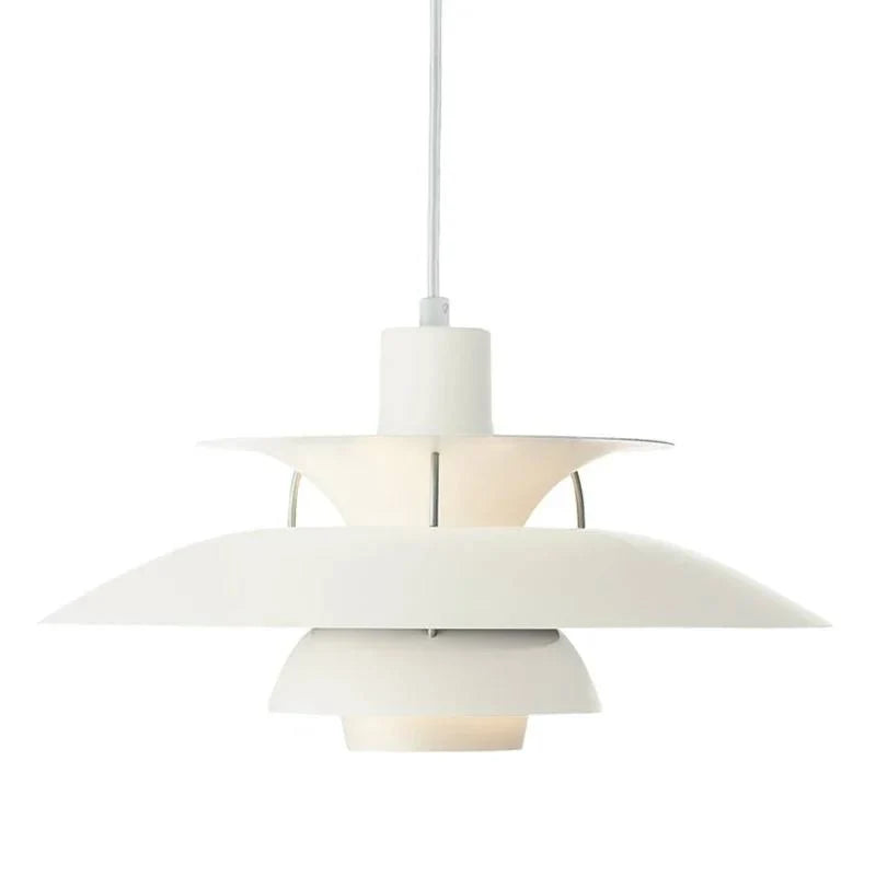Pendant Light Metal Umbrella Design Adjustable Height