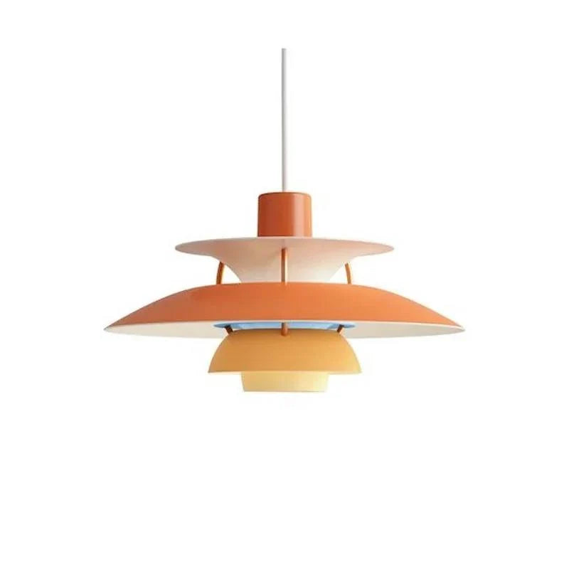 Pendant Light Metal Umbrella Design Adjustable Height