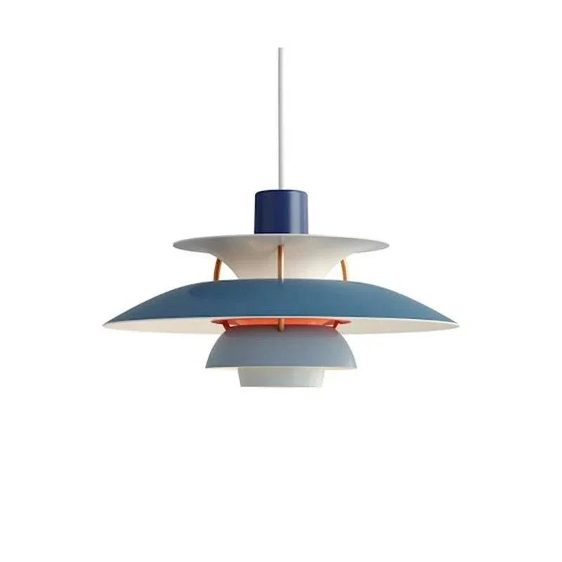 Pendant Light Metal Umbrella Design Adjustable Height