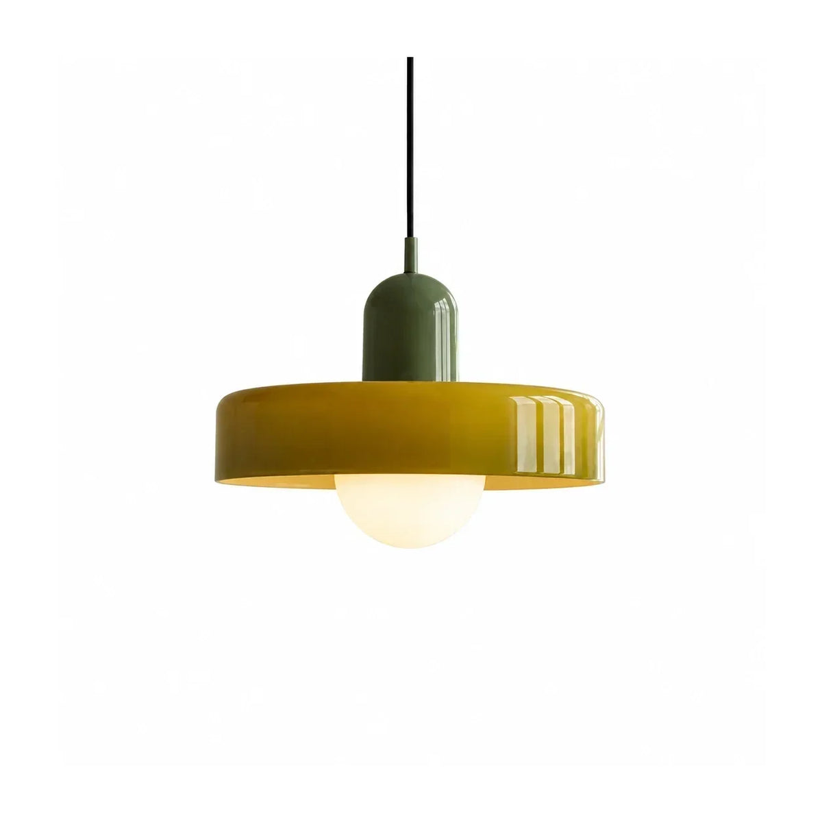 Pendant Light Spherical Glass Shade Soft Diffused Lighting