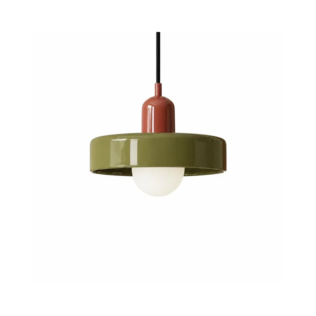 Pendant Light Spherical Glass Shade Soft Diffused Lighting