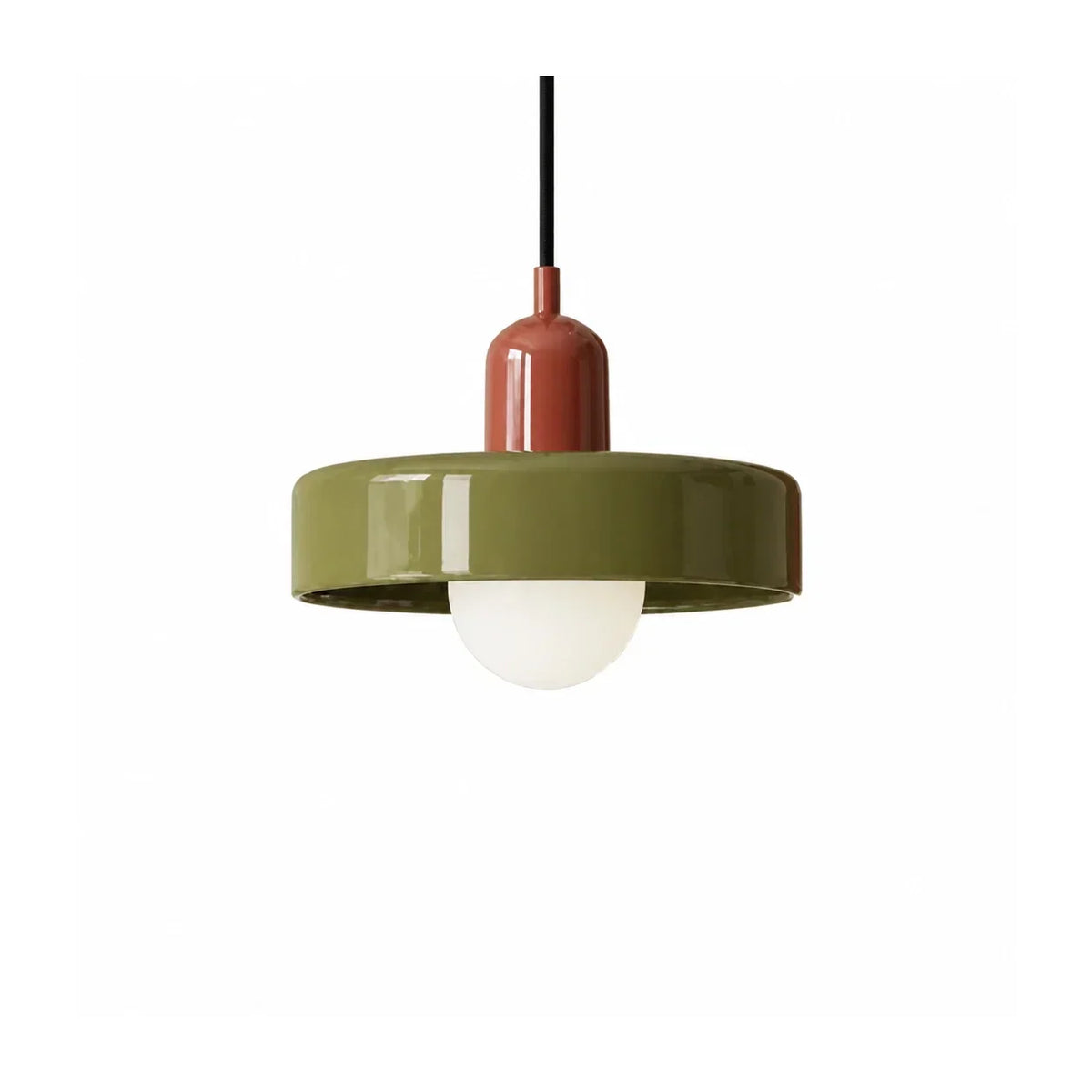 Pendant Light Spherical Glass Shade Soft Diffused Lighting
