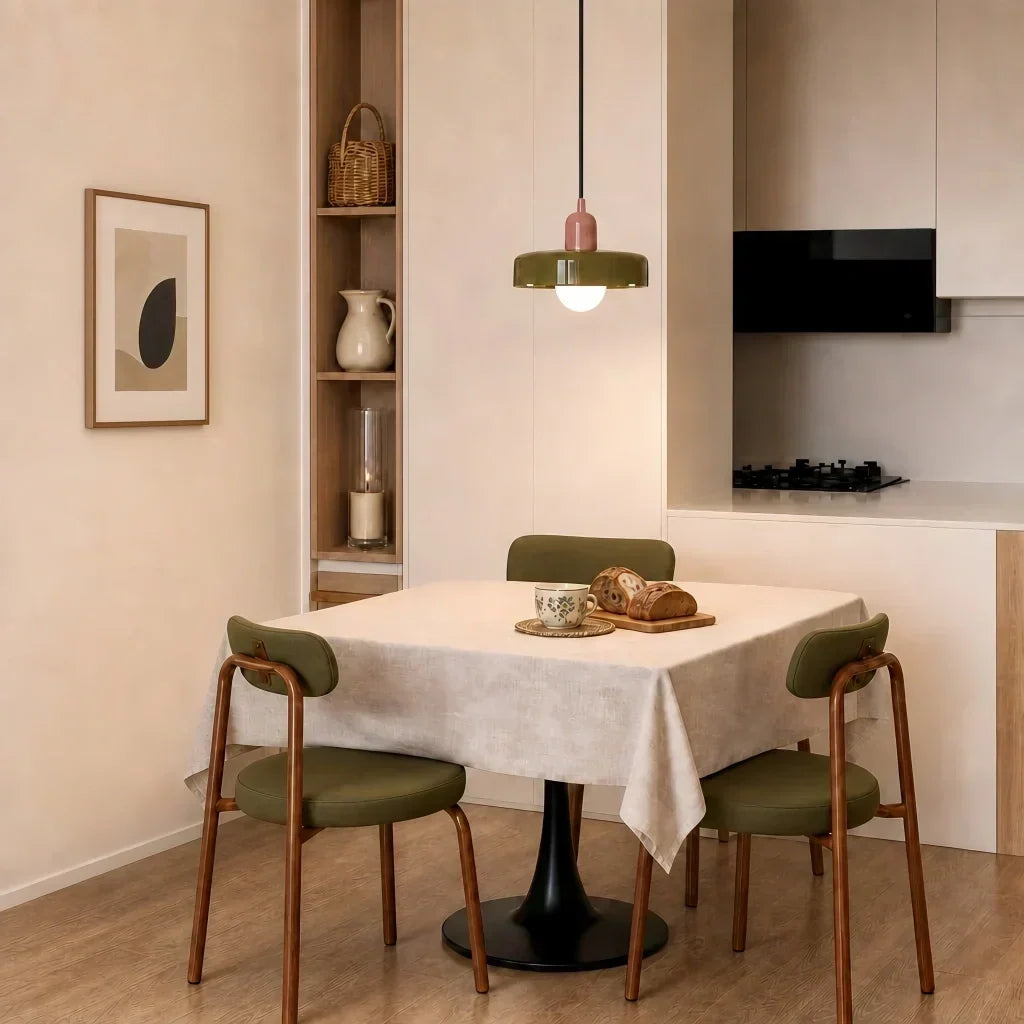 Pendant Light Spherical Glass Shade Soft Diffused Lighting