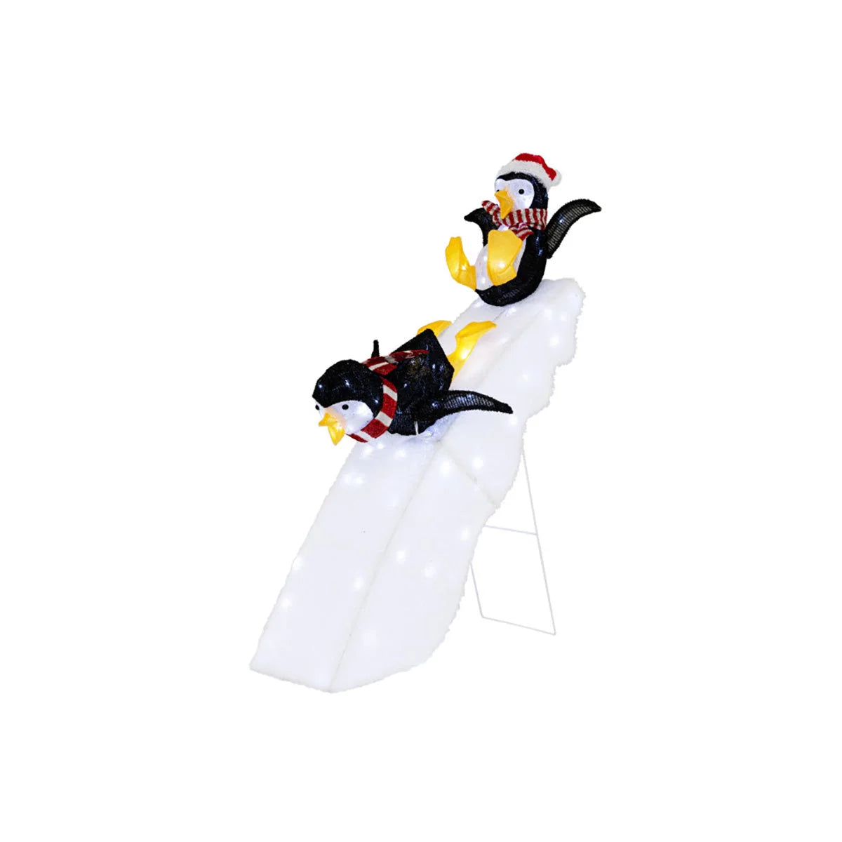 Penguin Christmas Decoration Pre-Lit 130 LED Weatherproof