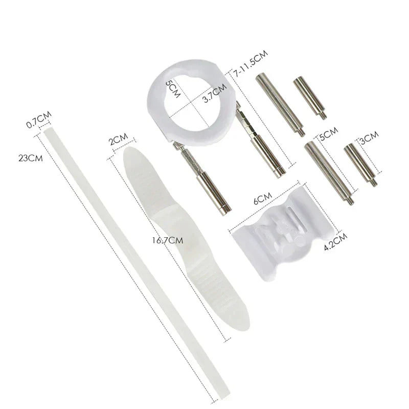 Penile Traction Device Adjustable Tension Stainless Steel