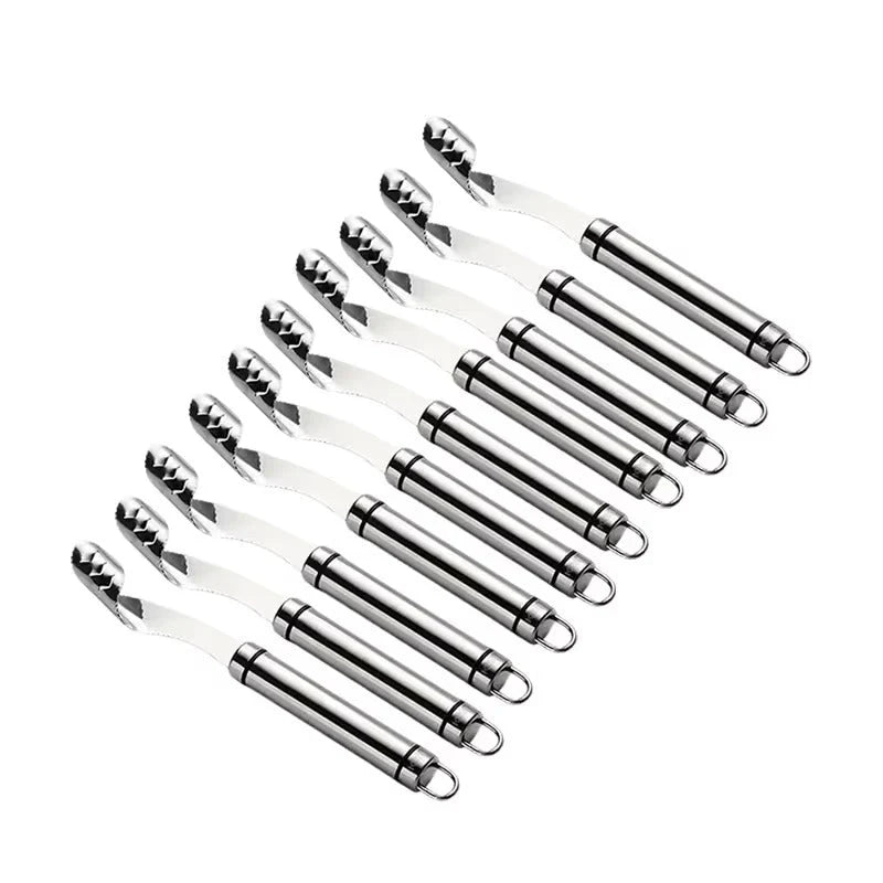 Pepper Corer Stainless Steel Serrated Blade Non-Slip Handle