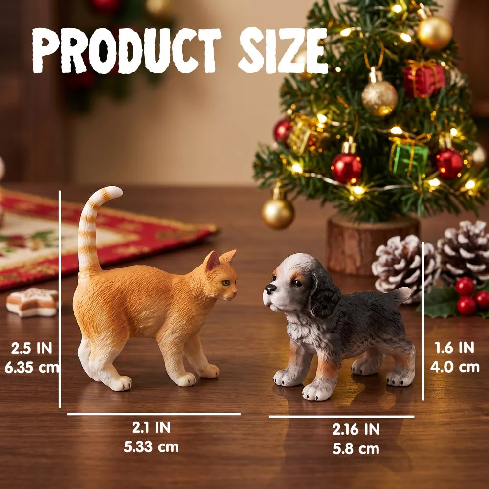 Pet Advent Calendar 24 Figurines Foldable Play Mat