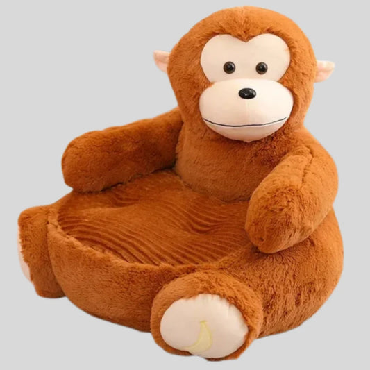 Pet Bed Animal-Shaped Plush Machine Washable Cover