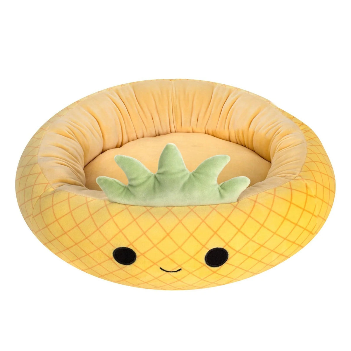 Pet Bed Plush Cushioned Enclosed Nest Shape Lightweight & Portable