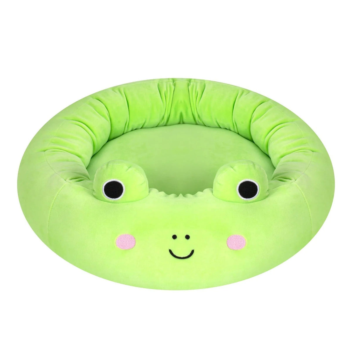 Pet Bed Plush Cushioned Enclosed Nest Shape Lightweight & Portable