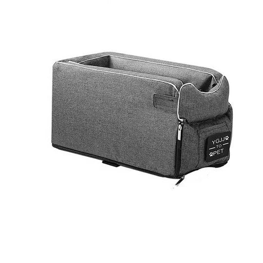 Pet Car Seat Armrest-Mounted Four-Sided Support Safety Lanyard