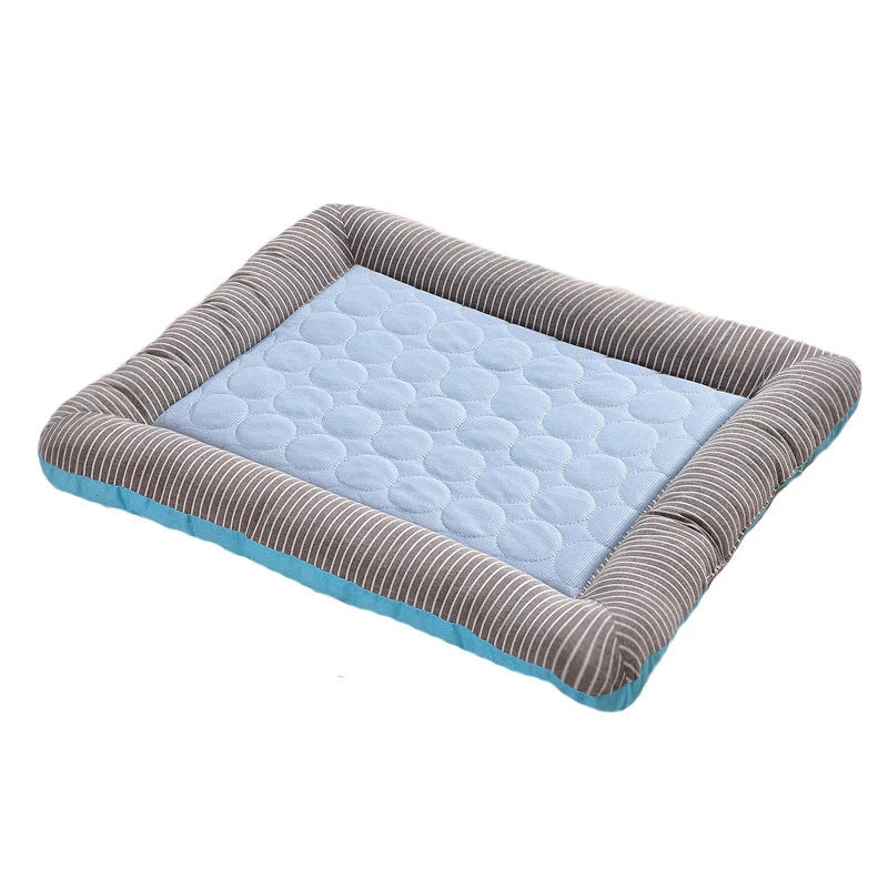 Pet Cooling Mat Breathable Cotton Reinforced Stitching