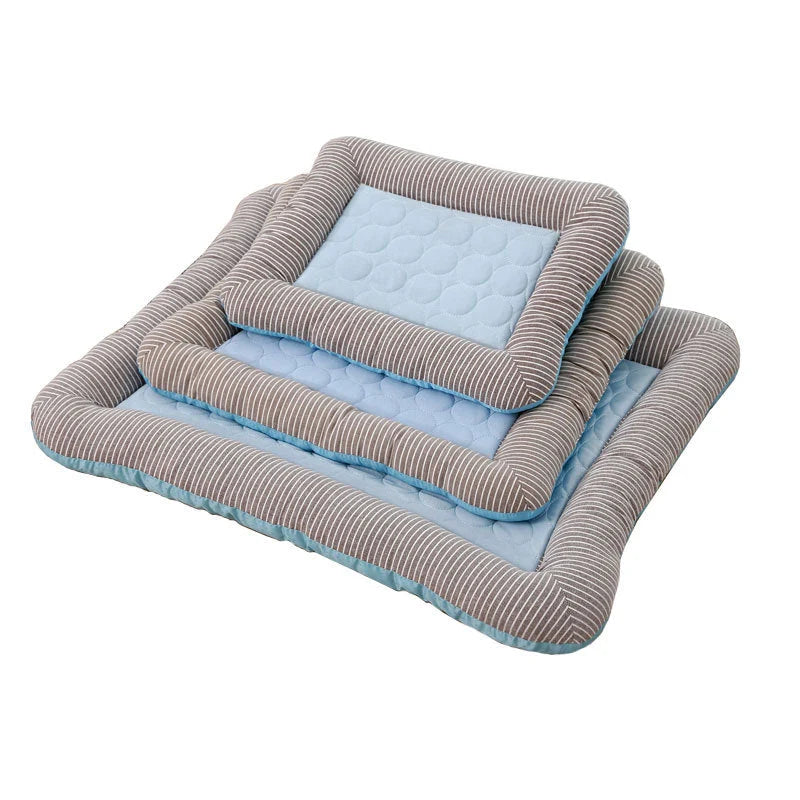 Pet Cooling Mat Breathable Cotton Reinforced Stitching